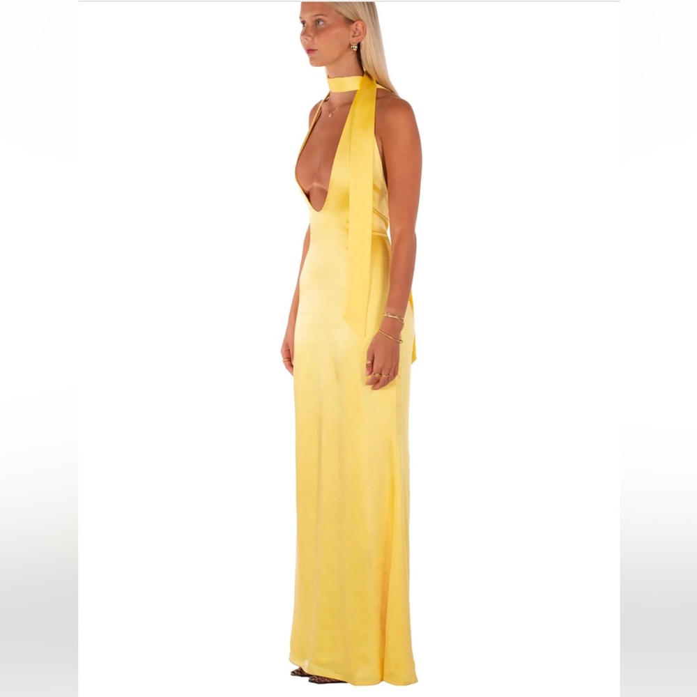 Yellow Maxi Dress - Picture 2 of 7
